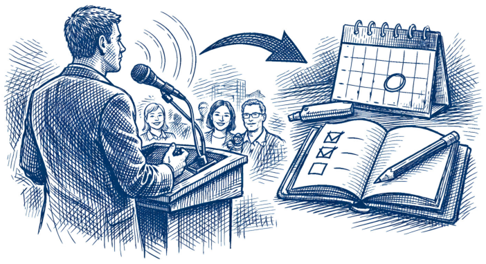 First Speech graphic