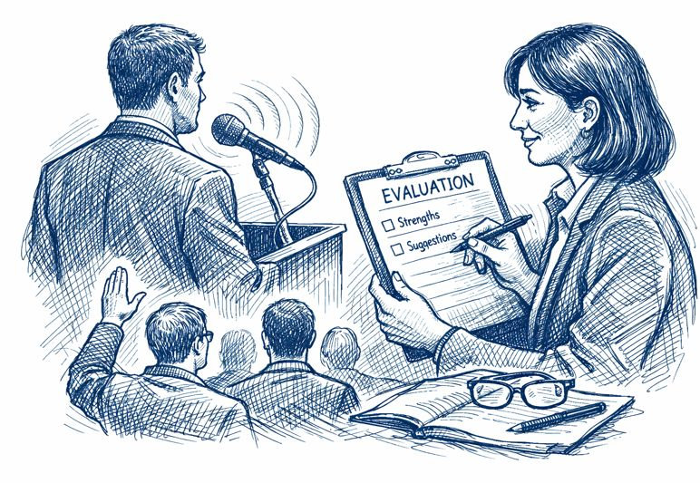 Toastmaster Evaluation graphic