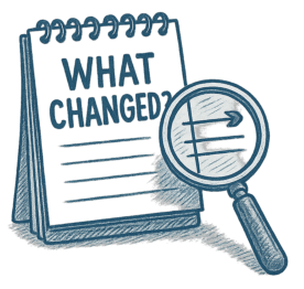 What Changed graphic